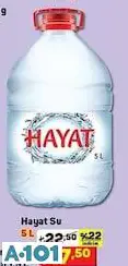 HAYAT SU 5L HAYAT SU 5L
